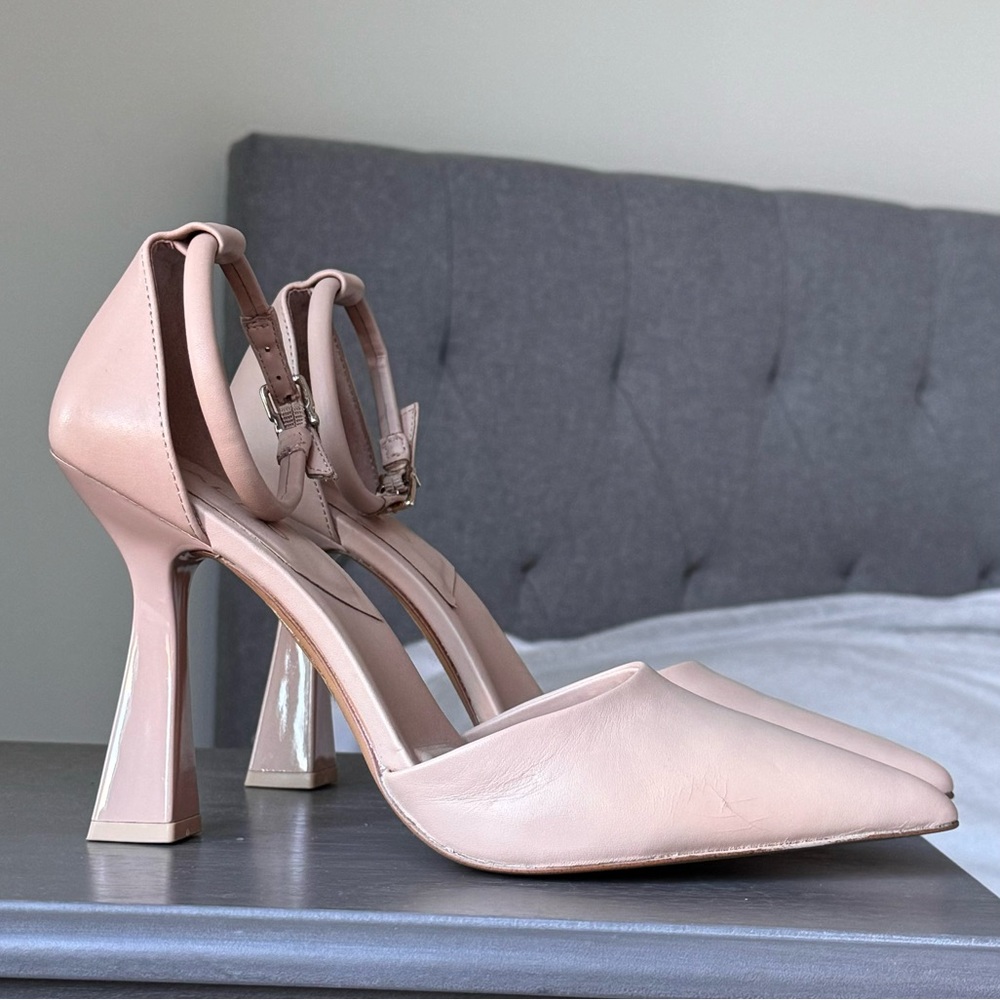 Beige nude Aldo heels pumps Genuine leather Size 8